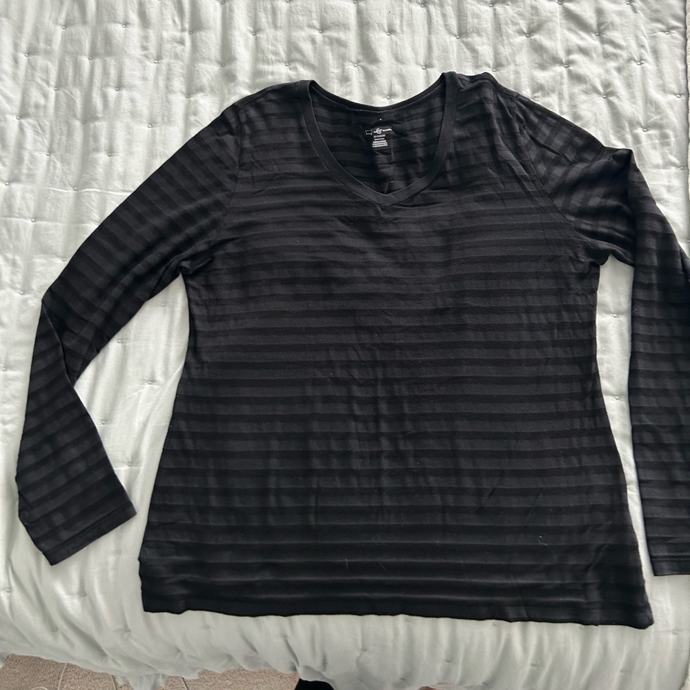 Levi’s Black Striped Women's Top